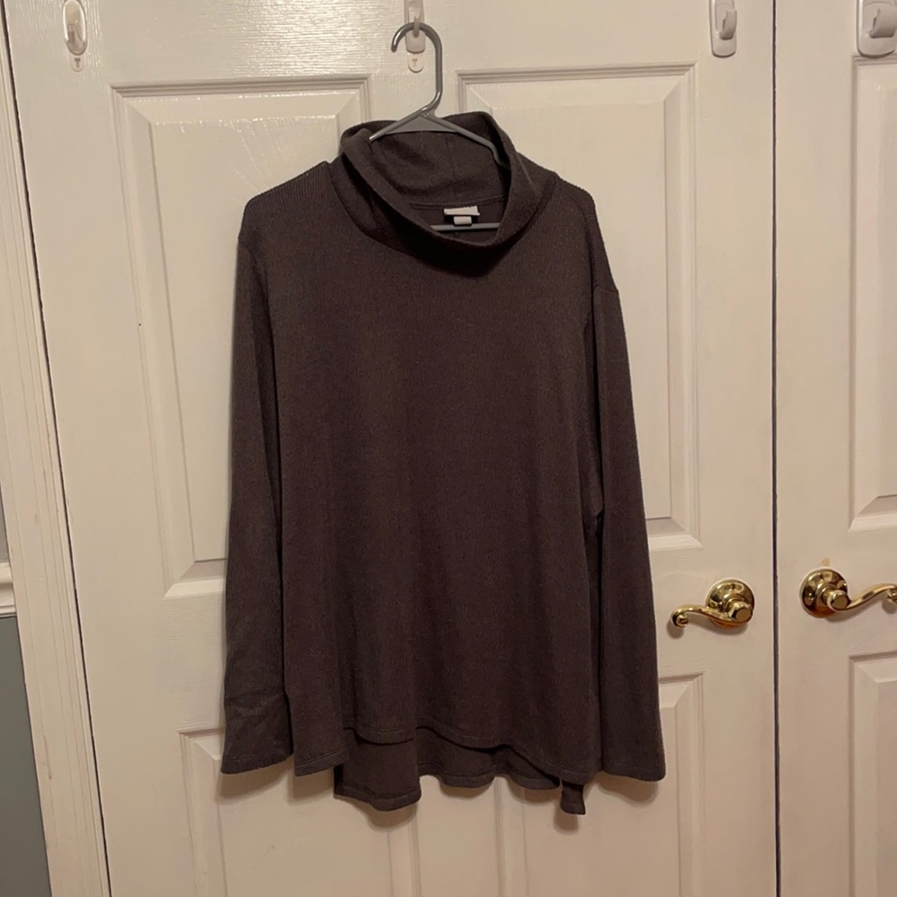 Green sweater from Ava and Viv - 2X